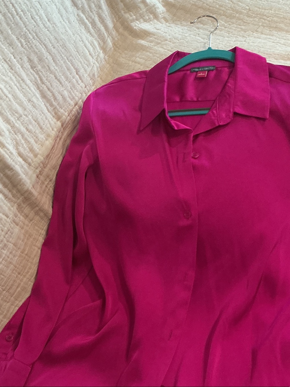 Vince Camuto Fushcia Blouse